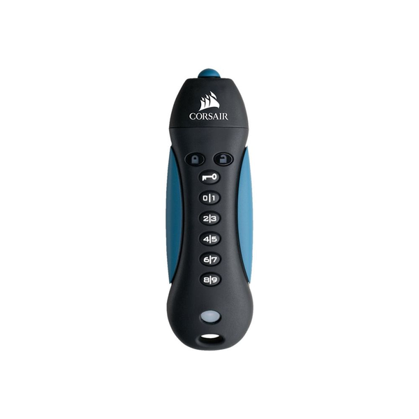 USB Flash памет Corsair Flash Padlock3, 128GB, criptare hardware AES-256bit, shock resistant, USB 3.0