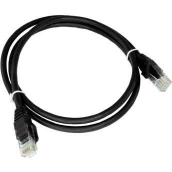  Alantec Patch-cord U/UTP kat.6 PVC 1.0m czarny 