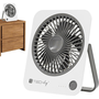 Techly IC-FAN-DSK1WG битов вентилатор Бяла