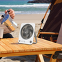 Techly IC-FAN-DSK1WG битов вентилатор Бяла