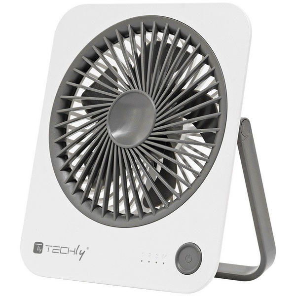 Techly IC-FAN-DSK1WG битов вентилатор Бяла