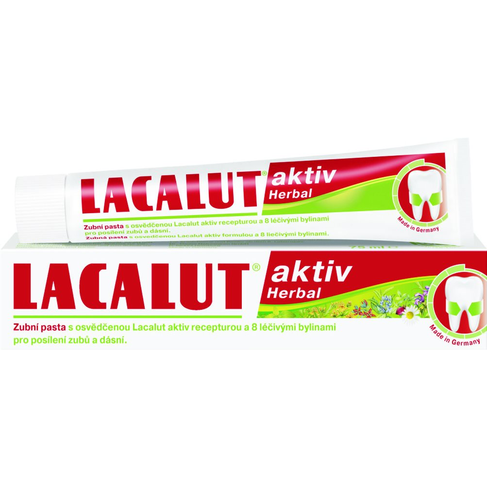 LACALUT Aktiv Herbal 75 ml (4016369659212)
