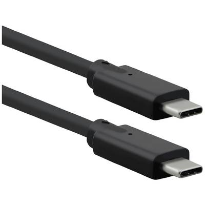 ROLINE USB 3.2 Type C Összekötő Fekete 1.5m 11.02.9072
