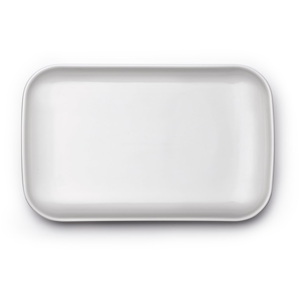 BUYDEEM Porcelain Steaming Plate, model CT1004, color White (CT1004)