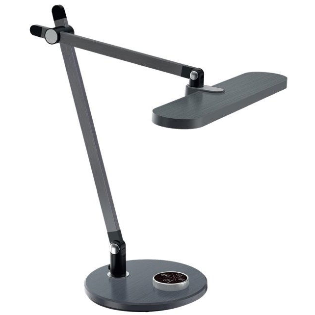 TESLA MONIKA LED asztali lámpa, CCT 3000-6000 K, 5K, 620 lm, szürke (8596238007659)