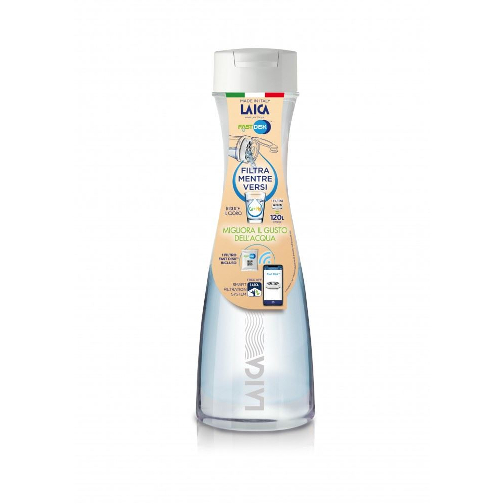 Laica GlasSmart üveg vízszűrő palack 1,1 liter (B31AA02) (B31AA02)