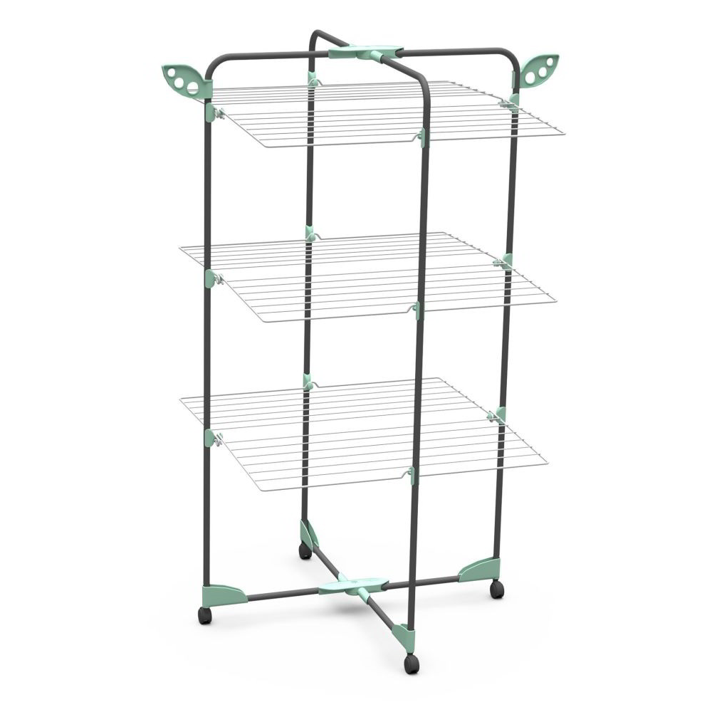 Colombo Alpina Összecsukhato Ruhaszárító állvány 68 x 85 x 125 cm - Szürke (ST194/3CF)