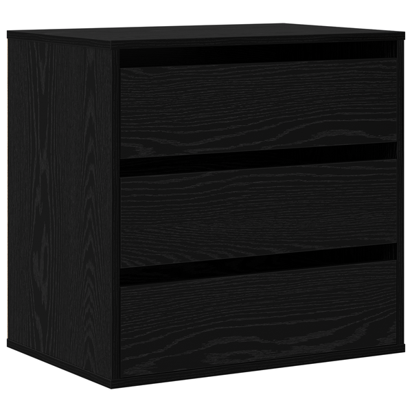 Comodă pentru colț Stejar negru 60x41x58 cm Lemn prelucrat