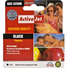 Cartuș de cerneală ActiveJet Canon PGI-520BK negru 20 ml