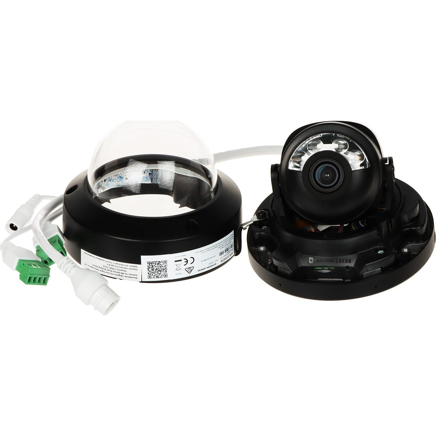 Hikvision DS-2CD2143G2-LIS2U(2.8mm)(Fekete) 4 MP Acusense Okos Hibrid Fény Fix Dóm Hálózati Kamera (DS-2CD2143G2-LIS2U(2.8mm)(BLACK))