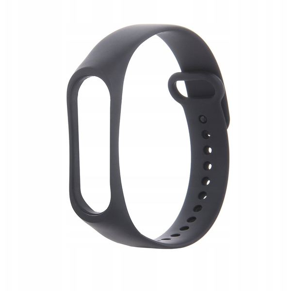 Pasek silikonowy do Xiaomi Mi Band 8 czarny