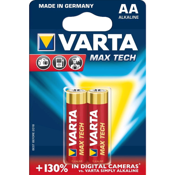 Varta MAX TECH AA Wegwerpbatterij Alkaline