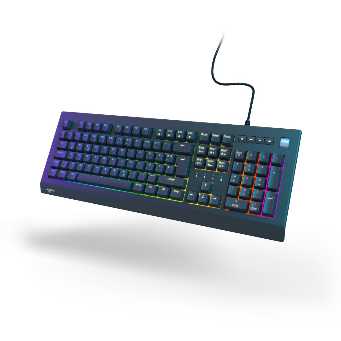 Hama uRage Exodus 600 Vezetékes Mechanikus Gamer Billentyűzet HUN - Fekete (217832)