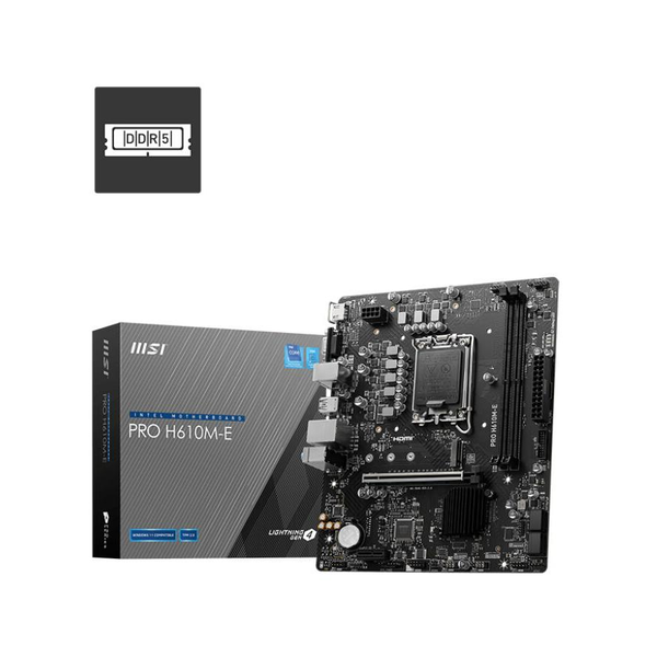 MSI PRO H610M-E alaplap Intel H610 LGA 1700 Micro ATX