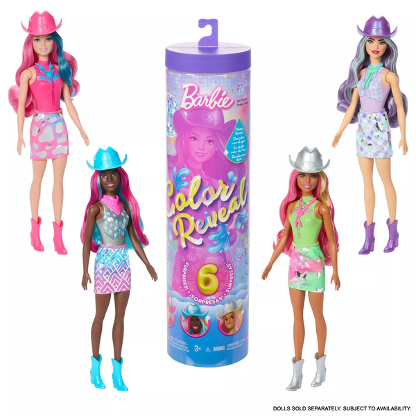 Mattel Barbie Color Reveal meglepetés baba - Disco sztár