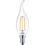 Philips CLA LEDCandle ND 2-25W BA35 E14 827 CL LED lampa 2 W A++