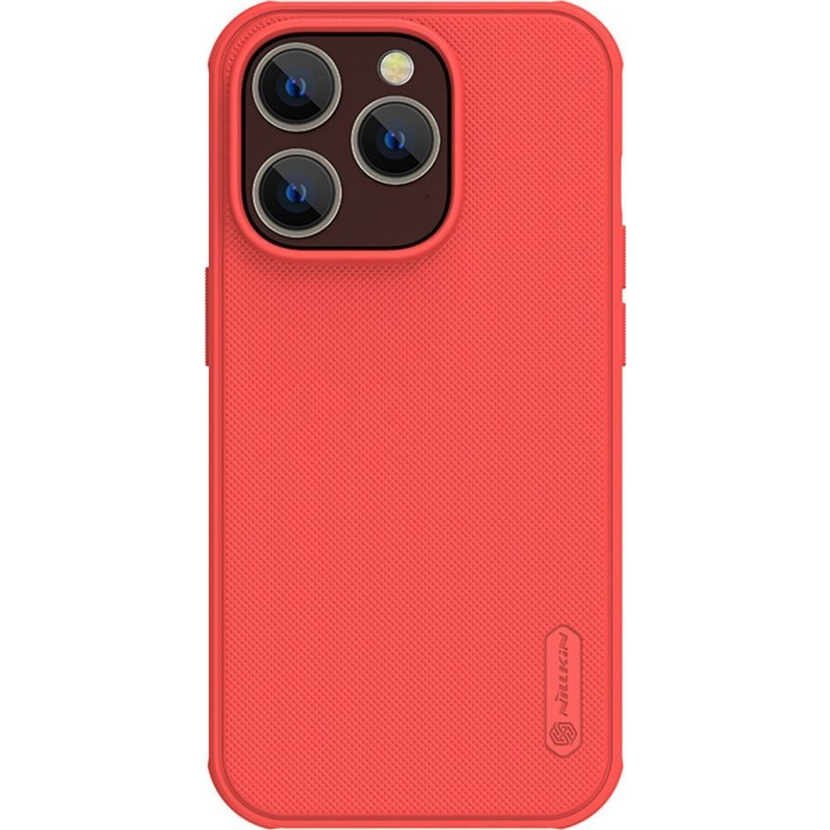 Nillkin Super Frosted Shield Pro Apple iPhone 14 Pro Max, műanyag tok, piros (NLK756)