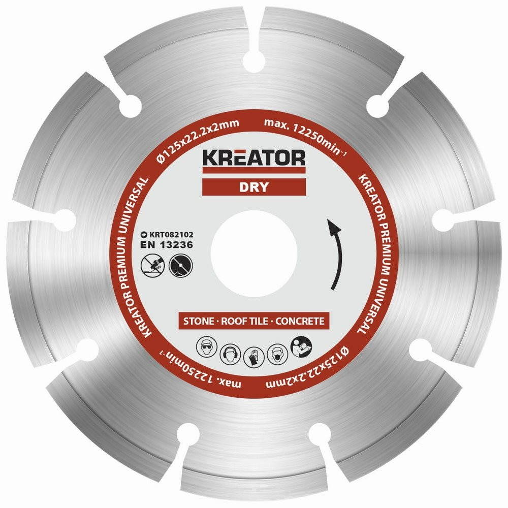 Kreator KRT082102 vágótárcsa, 125 mm (KRT082102)