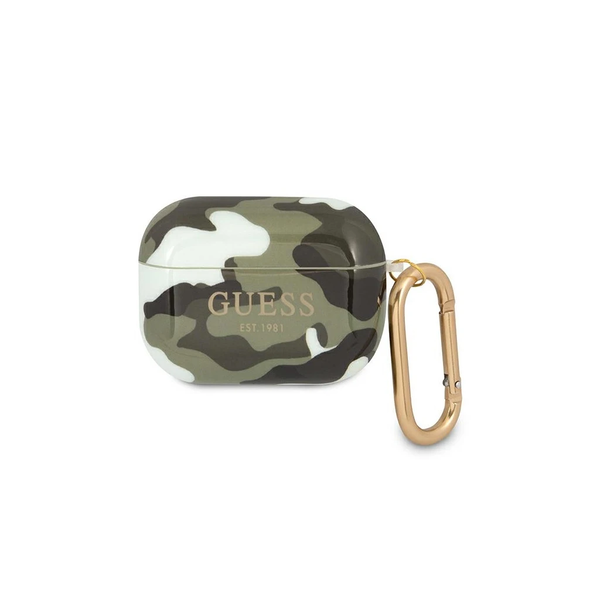 Guess GUAPUCAMA AirPods Pro készülékhez tok khaki Camo Collection