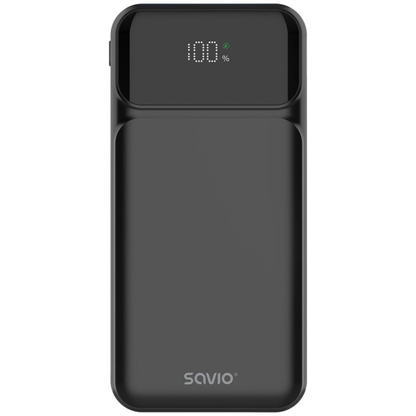 Savio BA-08 Power Bank 10000 mAh черен