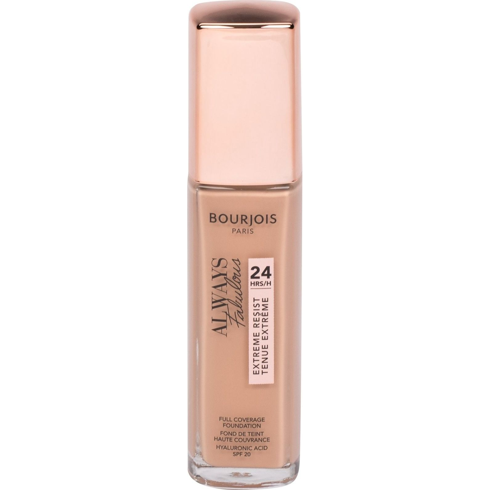 BOURJOIS Always Fabulous Full Coverage Foundation SPF20 400 Rose Beige 30 ml (98077)