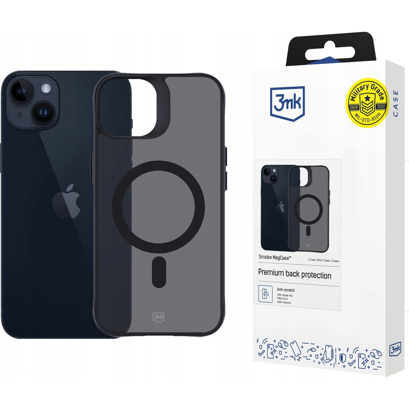 3mk Smoke MagCase Apple iPhone 14 Plus (5903108563642)