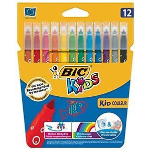 BIC KIDS fiber pero Kid Couleur medium, kartonska škatla 12