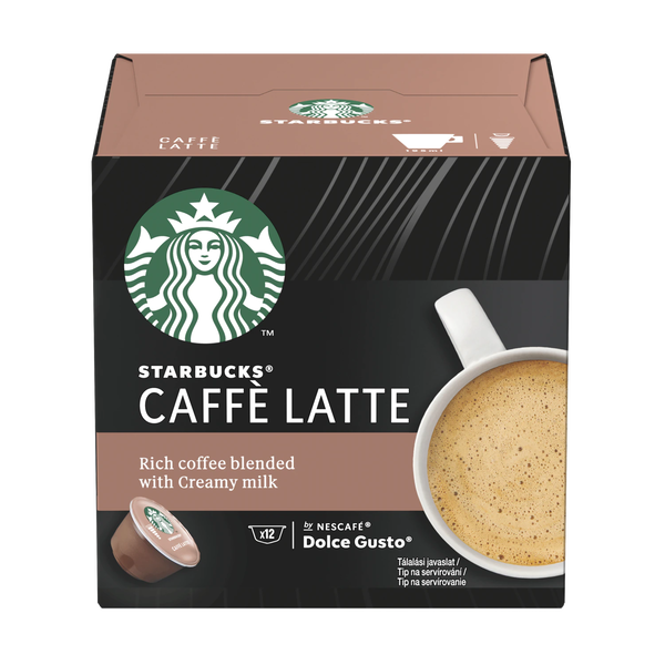 Nescafé Starbucks Caffé Latte kávékapszula 12db