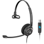 EPOS | SENNHEISER IMPACT SC 230 USB Headset Vezetékes Fejpánt Iroda/telefonos ügyfélközpont USB A típus Fekete