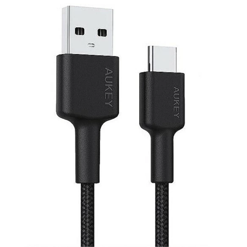 AUKEY CB-CA2 OEM USB-A apa - USB-C apa 3.1 Adat és töltőkábel (2m) (CB-CA2 OEM)