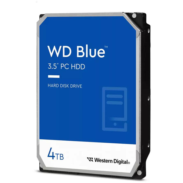 WD Blue       8.9cm (3.5")  4TB SATA3 5400   64MB WD40EZAX