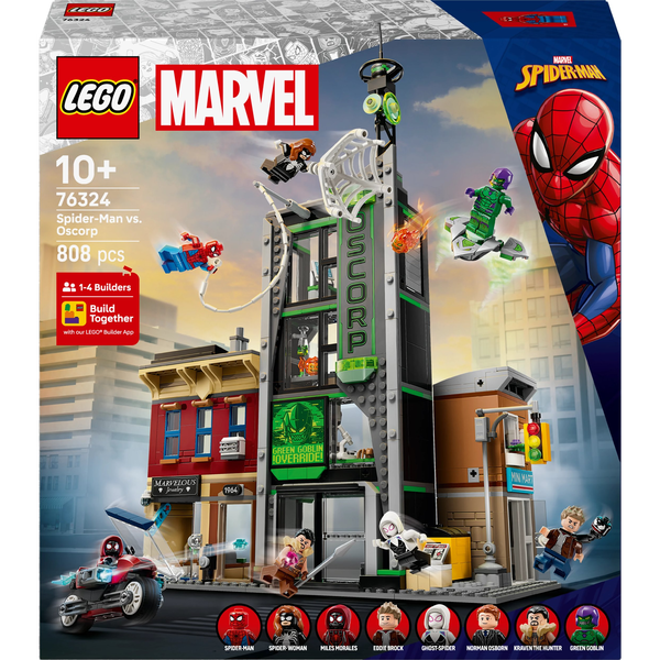 LEGO MARVEL SPIDER-MAN VS OSCORP 76324