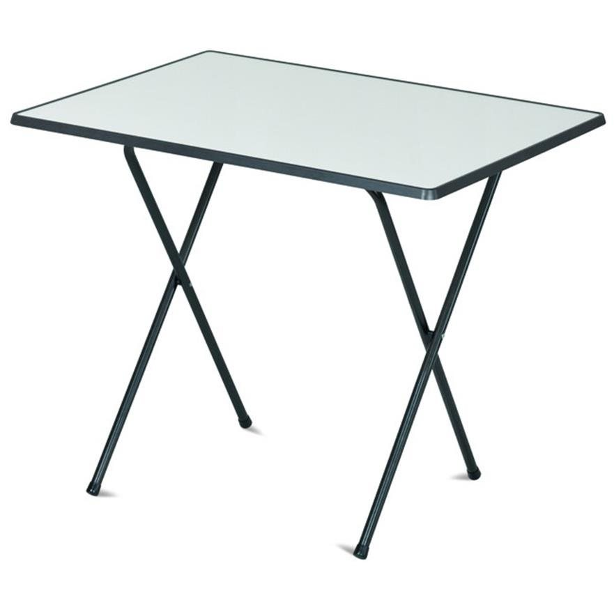 ROJAPLAST SEVELIT Kerti kempingasztal, antracit / fehér, 80 cm (59994)