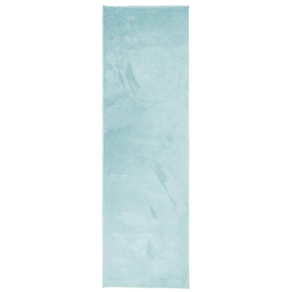 OVIEDO zöld rövid szálú szőnyeg 80 x 250 cm (375575)