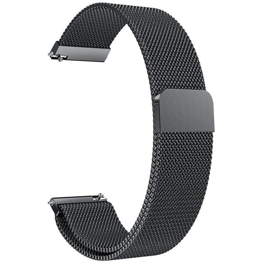 Eternico Elegance Milanese Universal Quick Release 20mm - black (AET-QR20MNS-bl)
