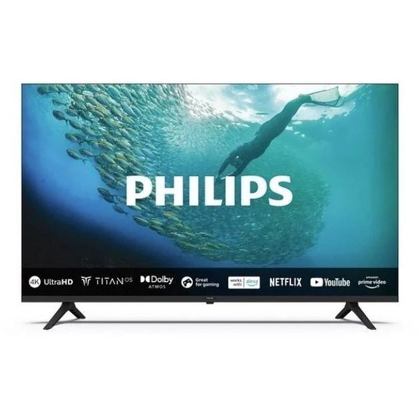 Philips 75PUS7009/12 телевизор 190,5 см (75") 4K Ultra HD Smart TV Wi-Fi Черен