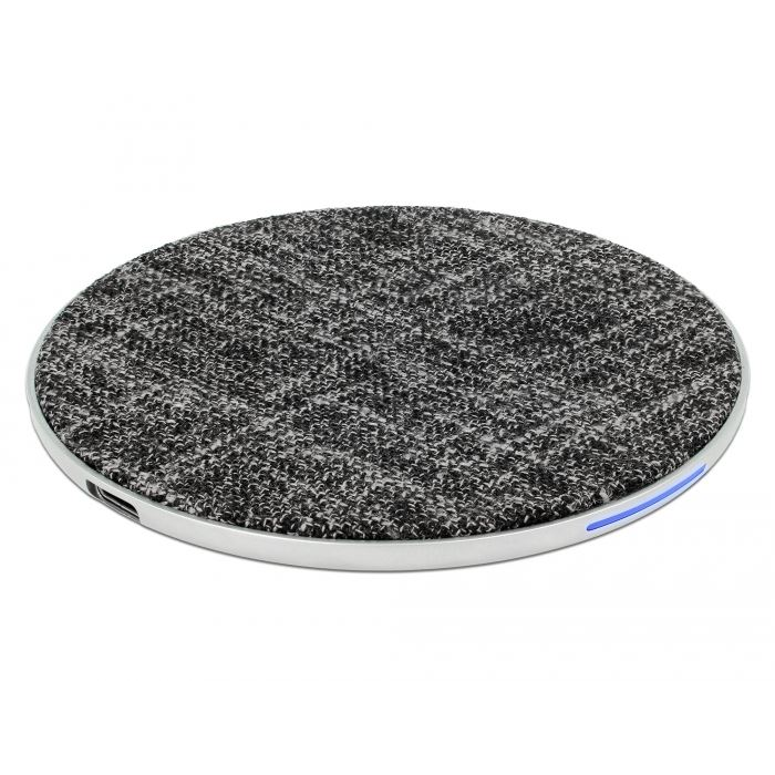 Delock vezeték nélküli gyorstöltő szürke (65919) (Delock 65919)