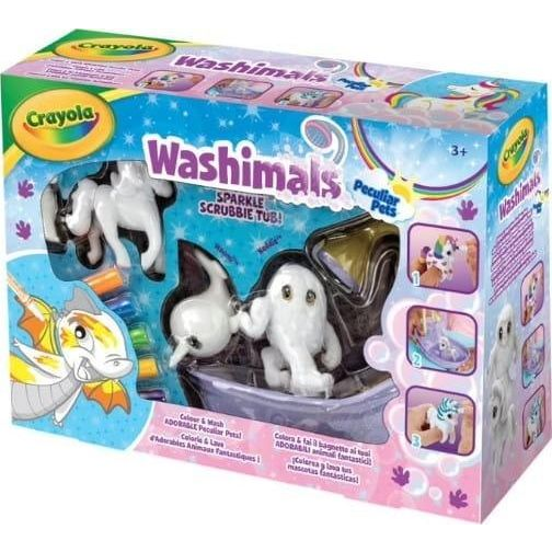  Crayola Washimals Baśniowe zwierzątka do kolorowania
