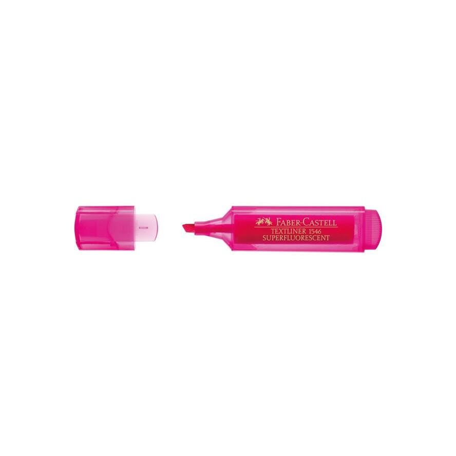 FABER-CASTELL Textmarker TL 46 Superfluor pink (154628)