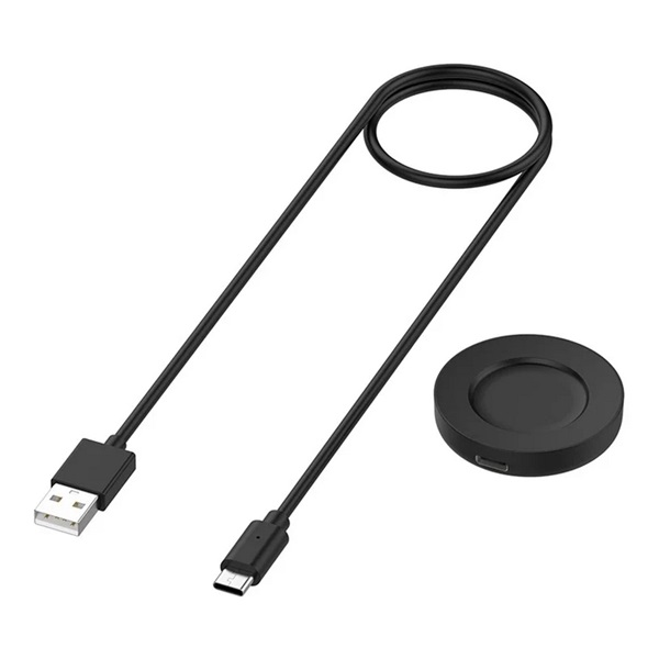 gigapack Töltőkábel USB (mágneses, 100cm) FEKETE Xiaomi Watch S1 GL / Watch S1 " csomagolás" (GP-161757)