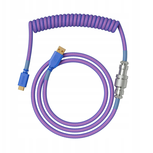 Glorious Gaming GLO-KB-ACC-CBL-COIL-NEB cavo per tastiera/mouse Viola 1,4 m
