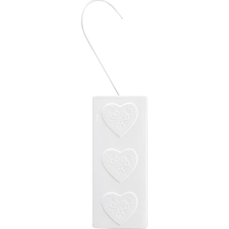 Orion keramikus szív radiátor párásító 300 ml fehér (8592381160753)