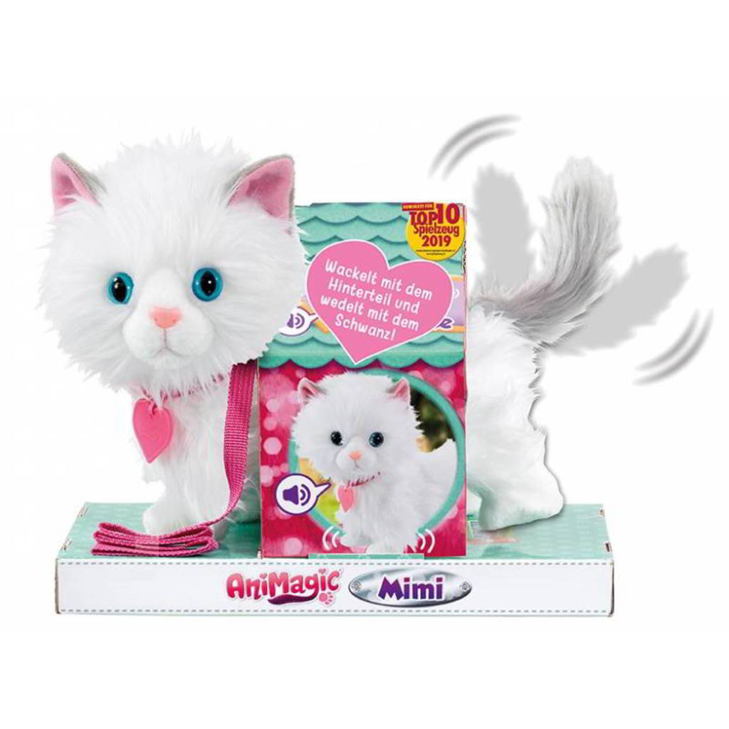 ViViD Animagic: Sétáló Mimi cica pórázzal - 22 cm (39320)