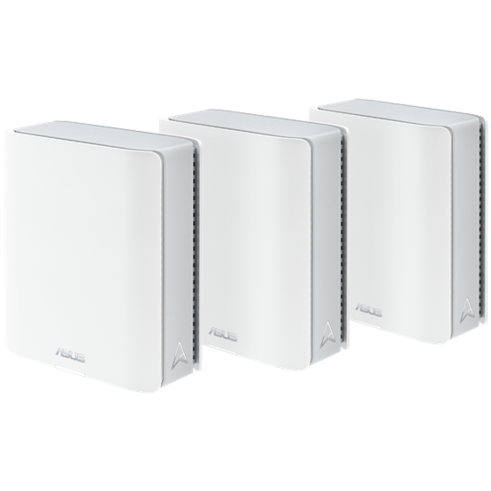 Asus ZenWiFi BT8 Tri-Band WiFi 7 Router (3 pack) White