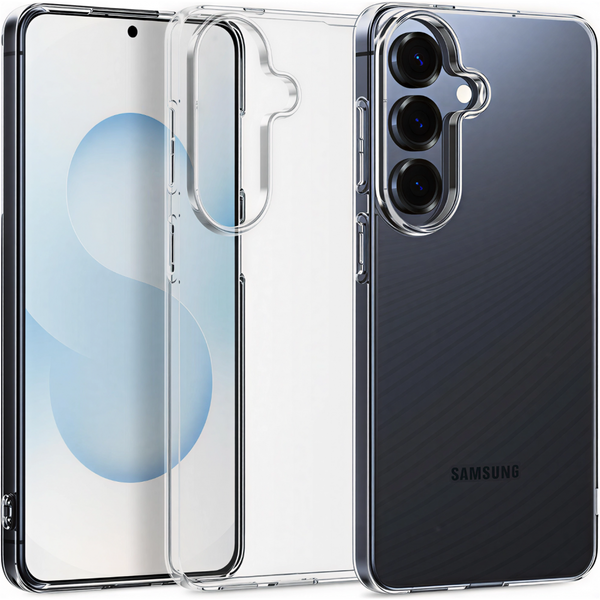 Samsung Galaxy S26 Plus vékony szilikon hátlap,Átlátszó