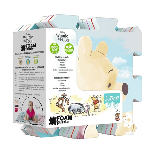 Пъзел от пяна Trefl Baby - Winnie The Pooh, 8 части
