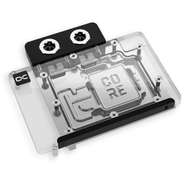 Alphacool Core GeForce RTX 5070 Wasserblock, Referenz-Design, Backplate - Acryl, schwarz