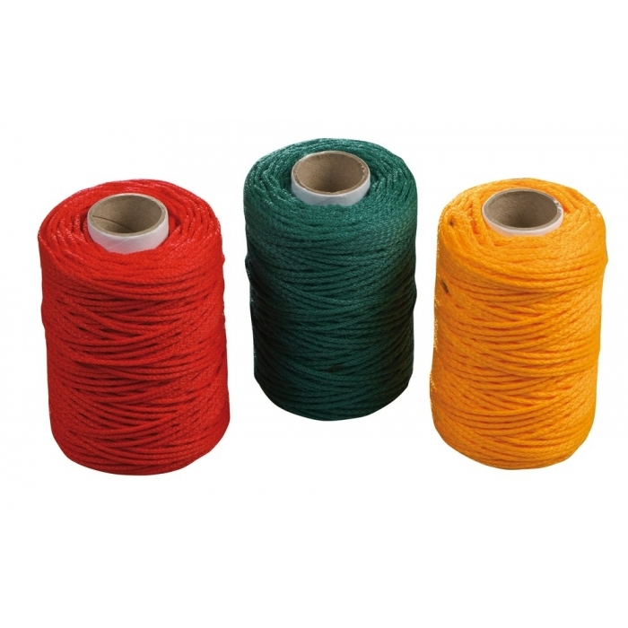 60996 Többcélú zsinór 100m, átmérő 2mm, 3 db különböző színben (60996)