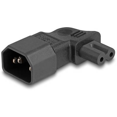 DELOCK Netzadapter IEC 60320 - C14 auf C7, Stecker / Buchse