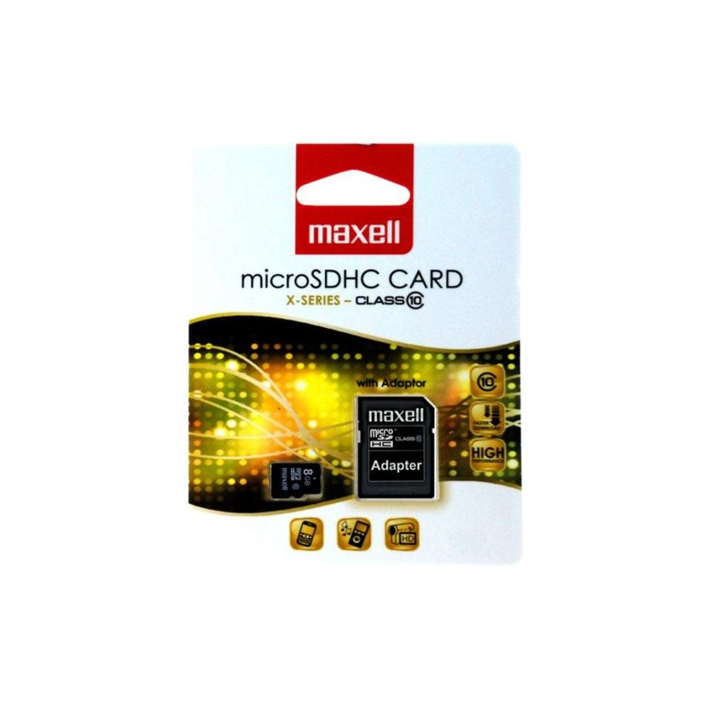Карта памет Maxell 854716.00.TW microSDHC 8 GB